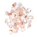 Quartz hématite pierres roulées qualité A | ±500g; ±3-4cm