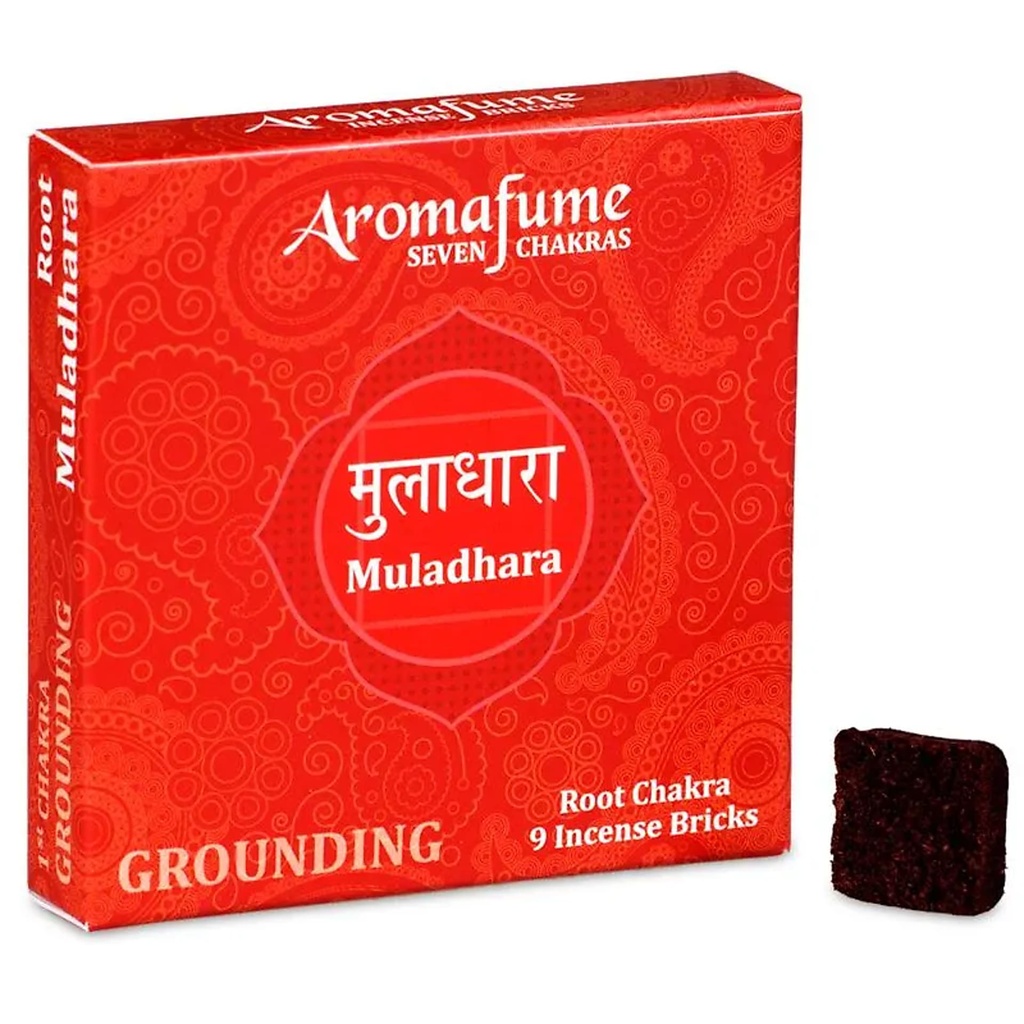 Aromafume briques déncens Chakra 1°chakra | 40 g