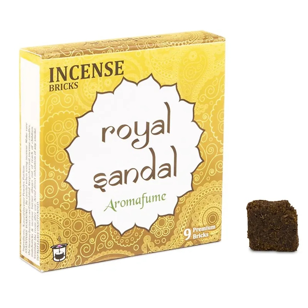 Aromafume briques d'encens Royal Sandal | 40 g
