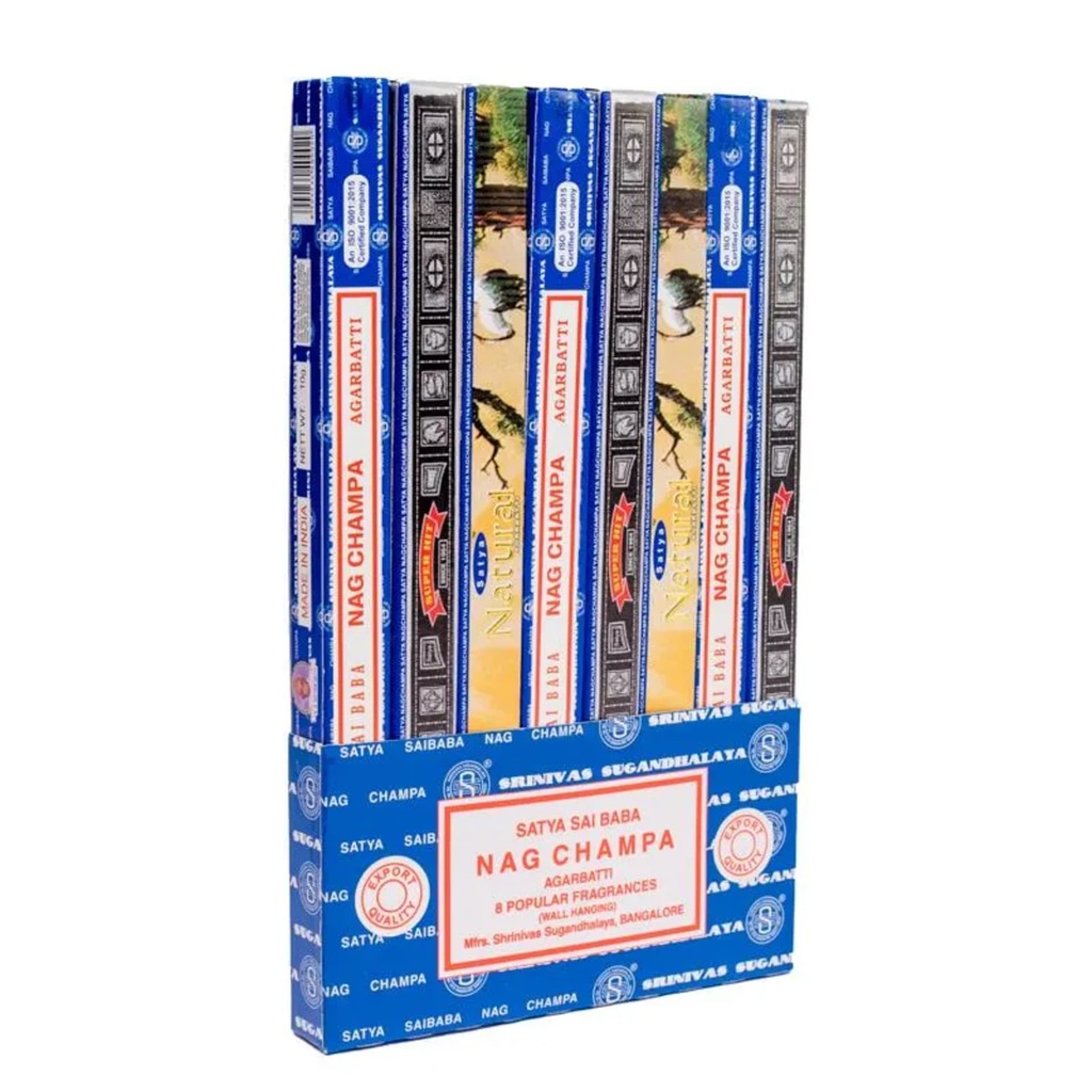 Collection d' encens  Satya Nag Champa -- 10 g