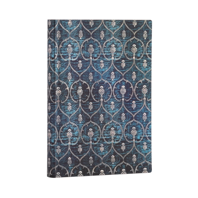 Carnets Flexis à couverture souple - Velours Bleu - Midi - Ligné