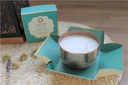 Pitta Aqua Oud Bougie parfumée 2 mèches en pot -- 200g