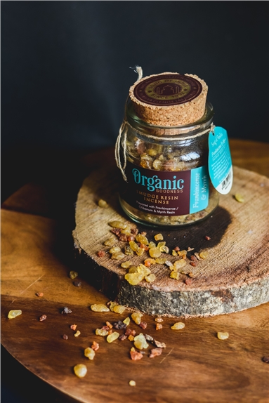 Encens Résine Smudge Encens et Myrrhe -- 100g