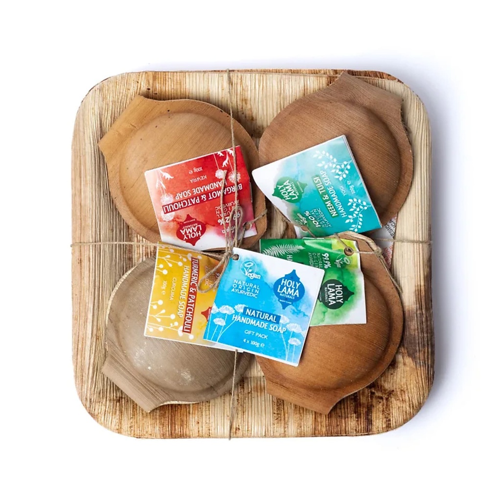 Holy Lama Ayurvedic Soap paquet de 4 | 100 g