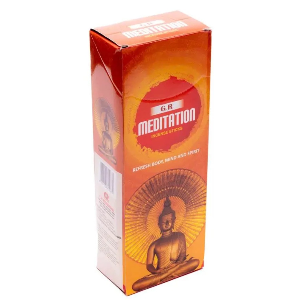 Encens Meditation en boite hexagonale -- 20 g