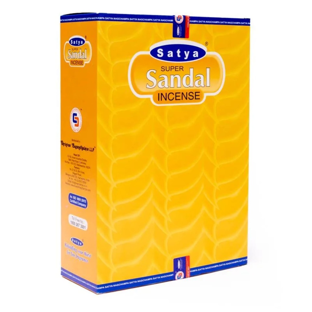 Encens  Satya Nag Champa super Sandal -- 20 g