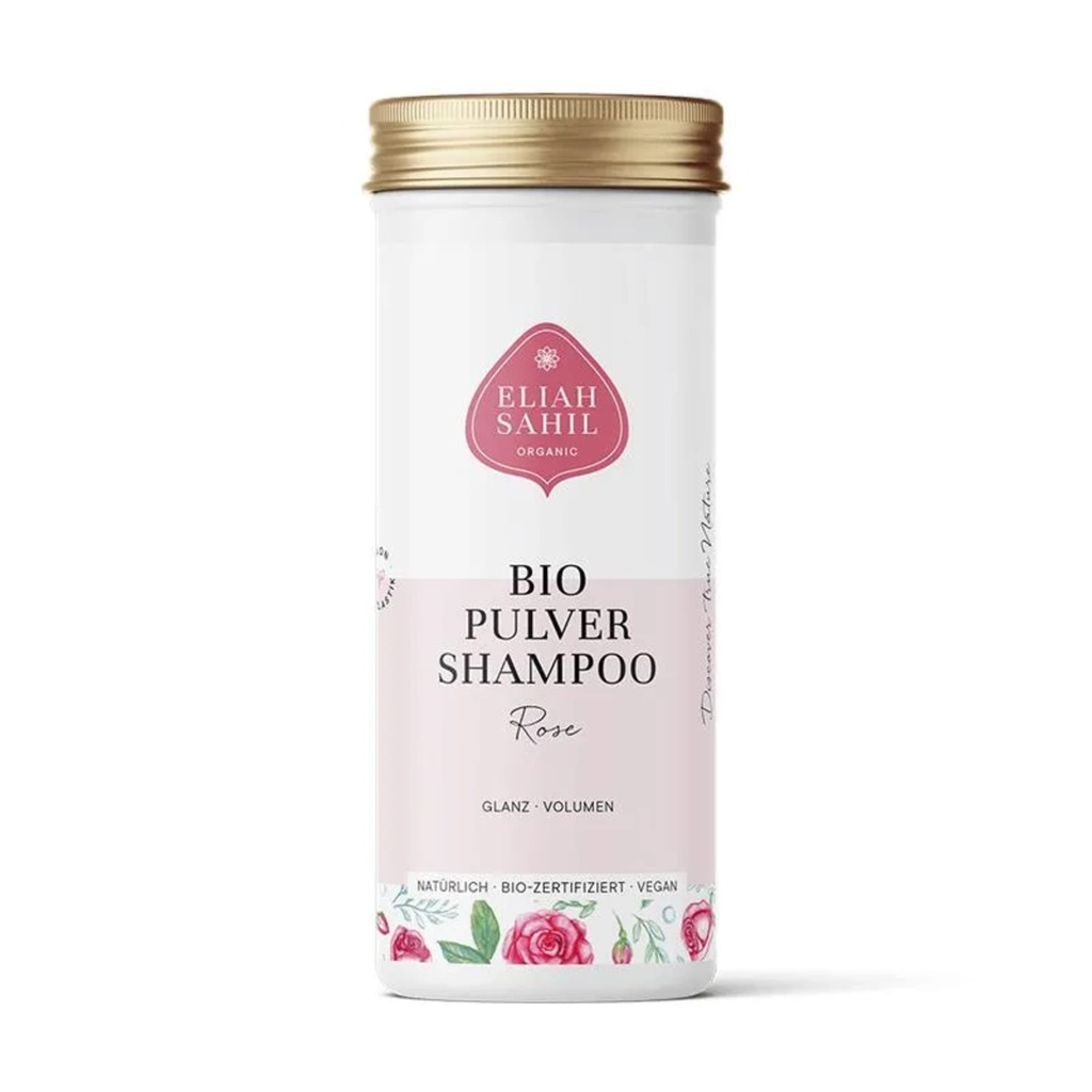 Shampooing en poudre Rose bio Eliah Sahil | 100 g