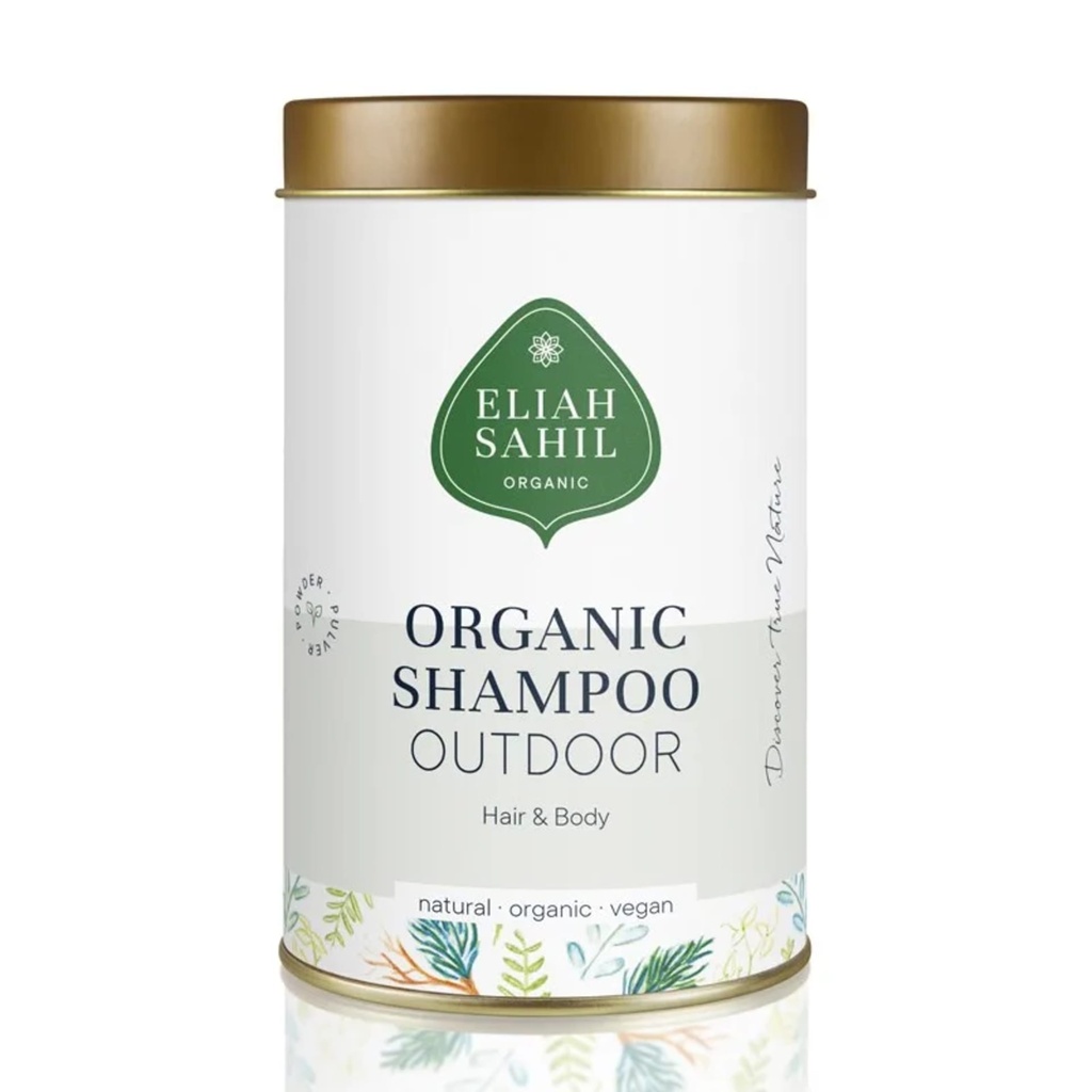 Shampooing/douche Outdoor en poudre bio Eliah Sahil -- 100 g
