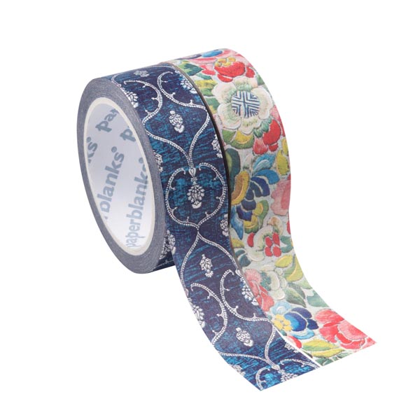 Ruban adhésif Washi - Velours Bleu/Jardin aux Poires - Ruban Washi - 