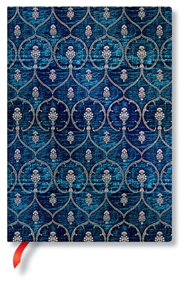 Carnets Flexis à couverture souple - Velours Bleu - Midi - Non ligné