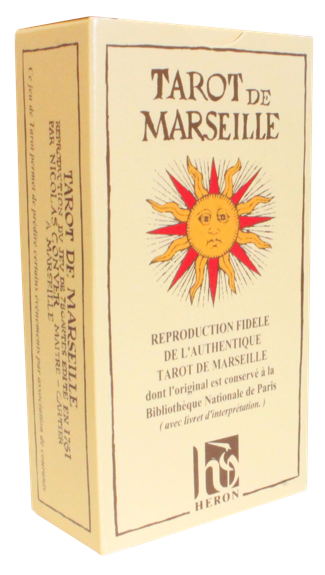 Tarot de Marseille Conver Héron
