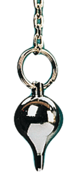 Pendule Mini Luzi Laiton Chromé - 16 Gr