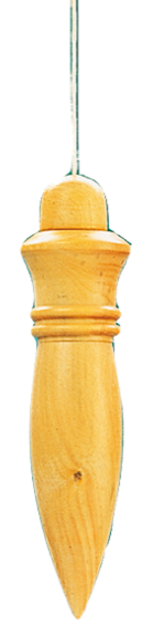 Pendule Egyptien Buis Naturel Plombé - 25 GR