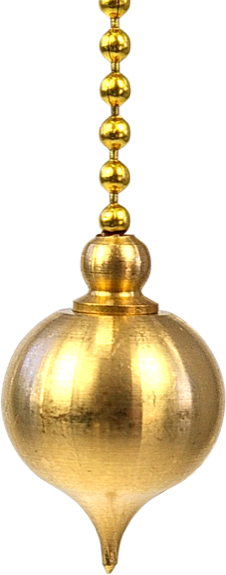 Pendule Aquarius Témoin Laiton - 16 gr