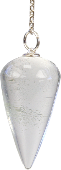 Pendule Goutte en Quartz Naturel