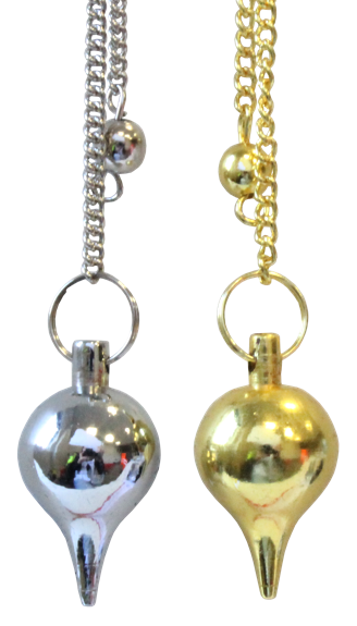 Mix Pendules Goutte - Métal Doré et Nickel