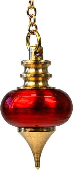 Pendule Mélissium Rouge
