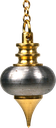 Pendule Mélissium Gris