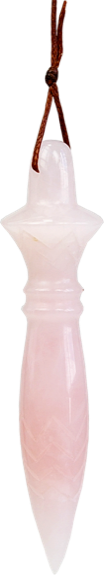 Pendule Thot en Quartz Rose