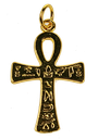 Croix Ankh - Dorée