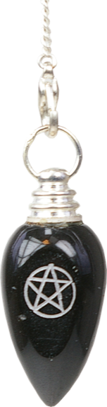 Pendule Onyx Pentagramme