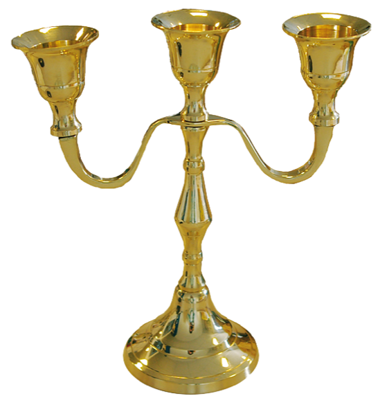 Chandelier 3 branches - H 17,5 cm