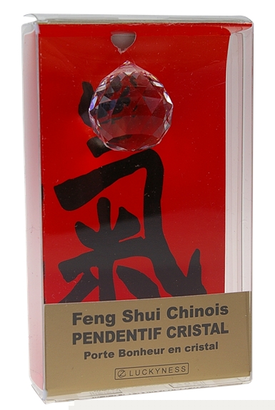 Porte-bonheur Feng-shui Cristal de Roche Energie
