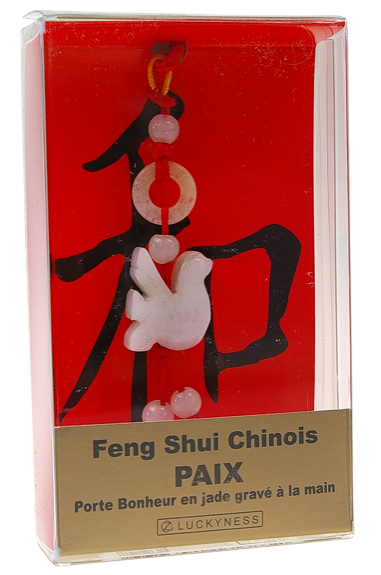 Porte-bonheur Feng-shui Calcédoine Paix