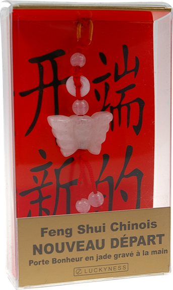 Porte-bonheur Feng-shui Calcédoine Nouveau départ