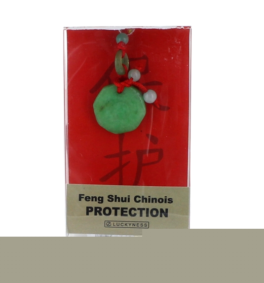 Porte-bonheur Feng-shui Jade Protection abondance