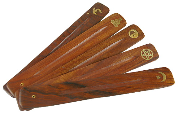 Porte-encens bois