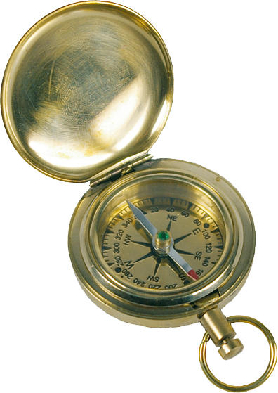 Boussole en laiton
