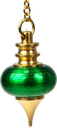 Pendule Mélissium Vert