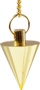 Pendule Métal Cônique