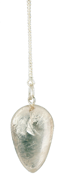 Pendule Goutte en Cristal de Roche