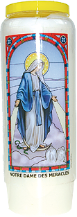 Neuvaine vitrail : Notre Dame des Miracles
