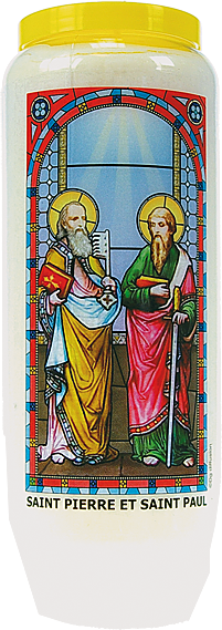 Neuvaine vitrail : Saint Pierre et Saint Paul