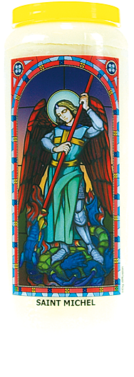 Neuvaine vitrail : Saint Michel
