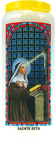 Neuvaine vitrail : Sainte Rita
