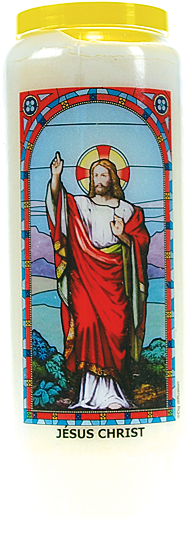 Neuvaine vitrail : Jésus Christ