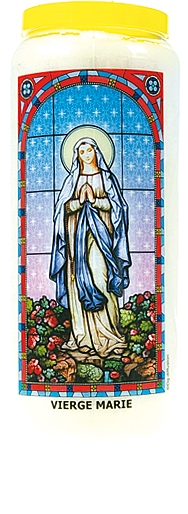 Neuvaine vitrail : Vierge Marie