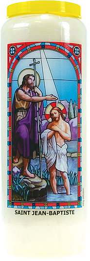 Neuvaine vitrail : Saint Jean-Baptiste