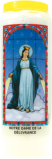 Neuvaine vitrail : Notre Dame de la Délivrance