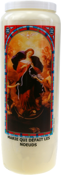 [3660341248881] Neuvaine vitrail : Marie qui défait les noeuds