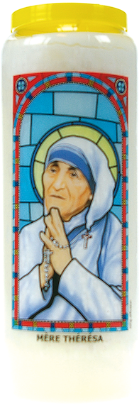 Neuvaine vitrail : Mère Thérésa