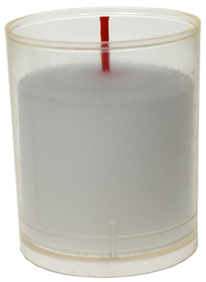 Veilleuse Votive Blanche - 30 Heures