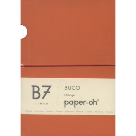 Paper-Oh - Orange - B7 - Ligné