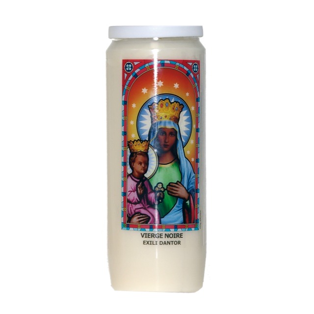 [3660341265383] Neuvaine vitrail : Vierge Noire - Exili Dantor