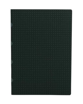 Paper-Oh - Noir sur Gris / Noir sur Gris - A4 - Ligné