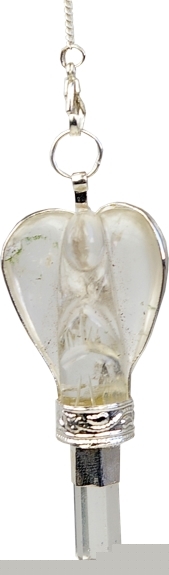 Pendule Ange - Cristal de roche